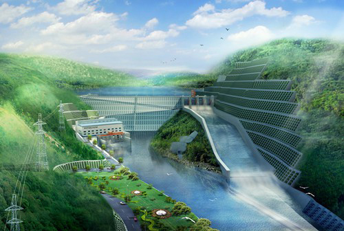 淄博老挝南塔河1号水电站项目
